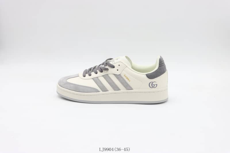 Adidas Gazelle White Grey