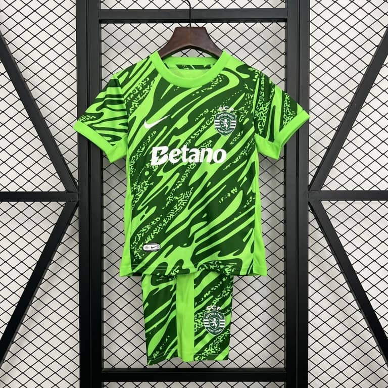 Kit Criança Guarda-Redes Sporting CP 2025/26 - Verde