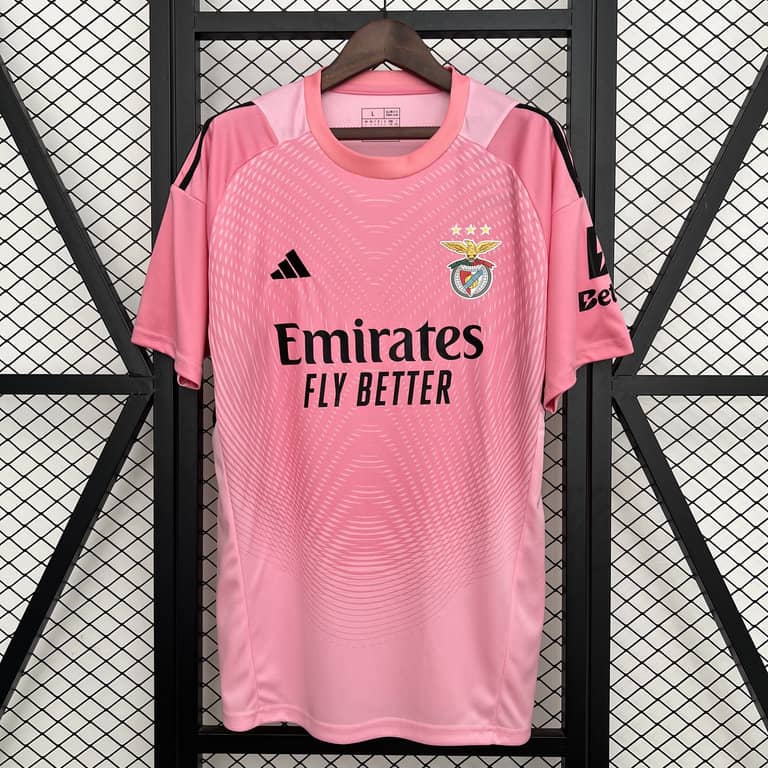 Camisola Benfica Guarda-Redes Cor-de-Rosa 2025/26