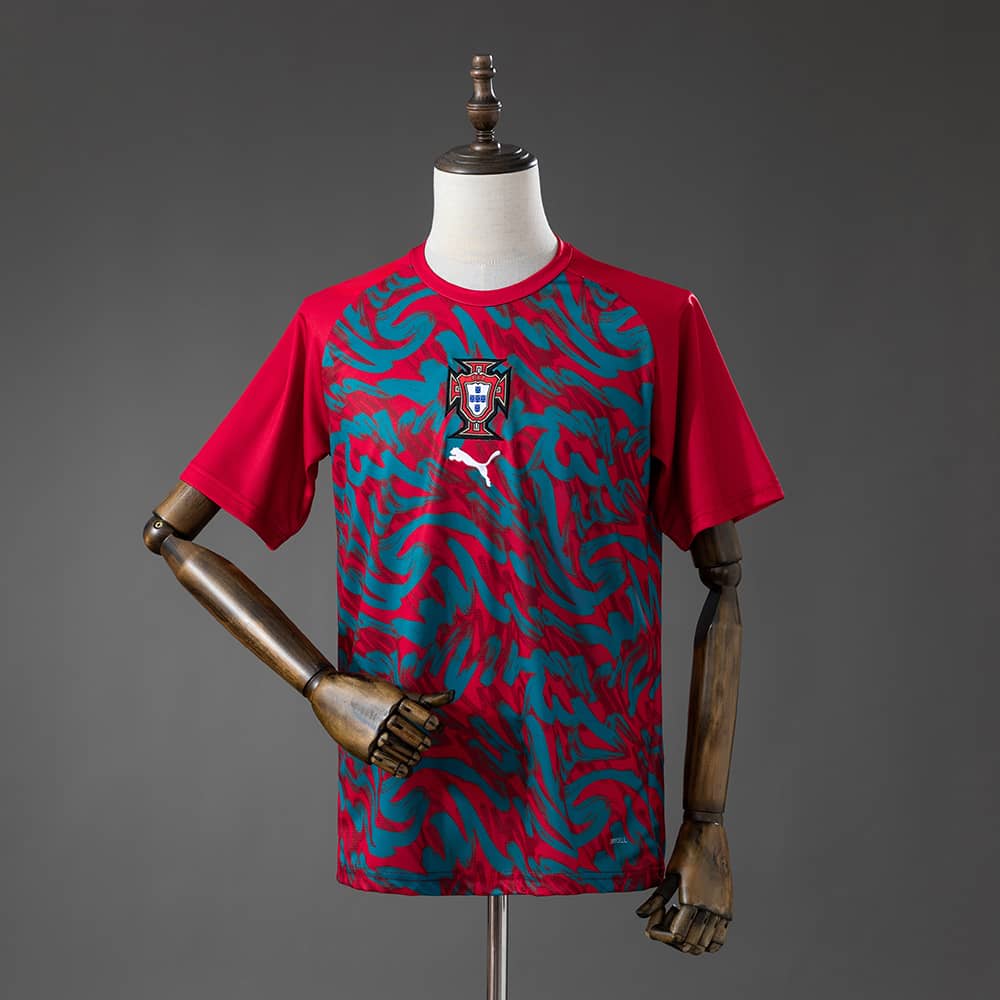 Camisola Warmup Portugal Vermelho 2026