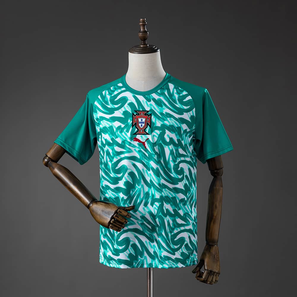 Camisola Warmup Portugal Verde 2026