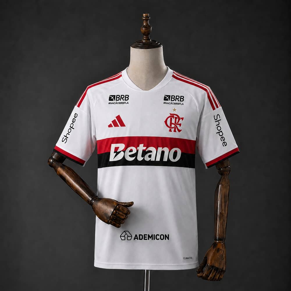 Camisola Flamengo 2026/2027 Alternativa com Patrocinadores