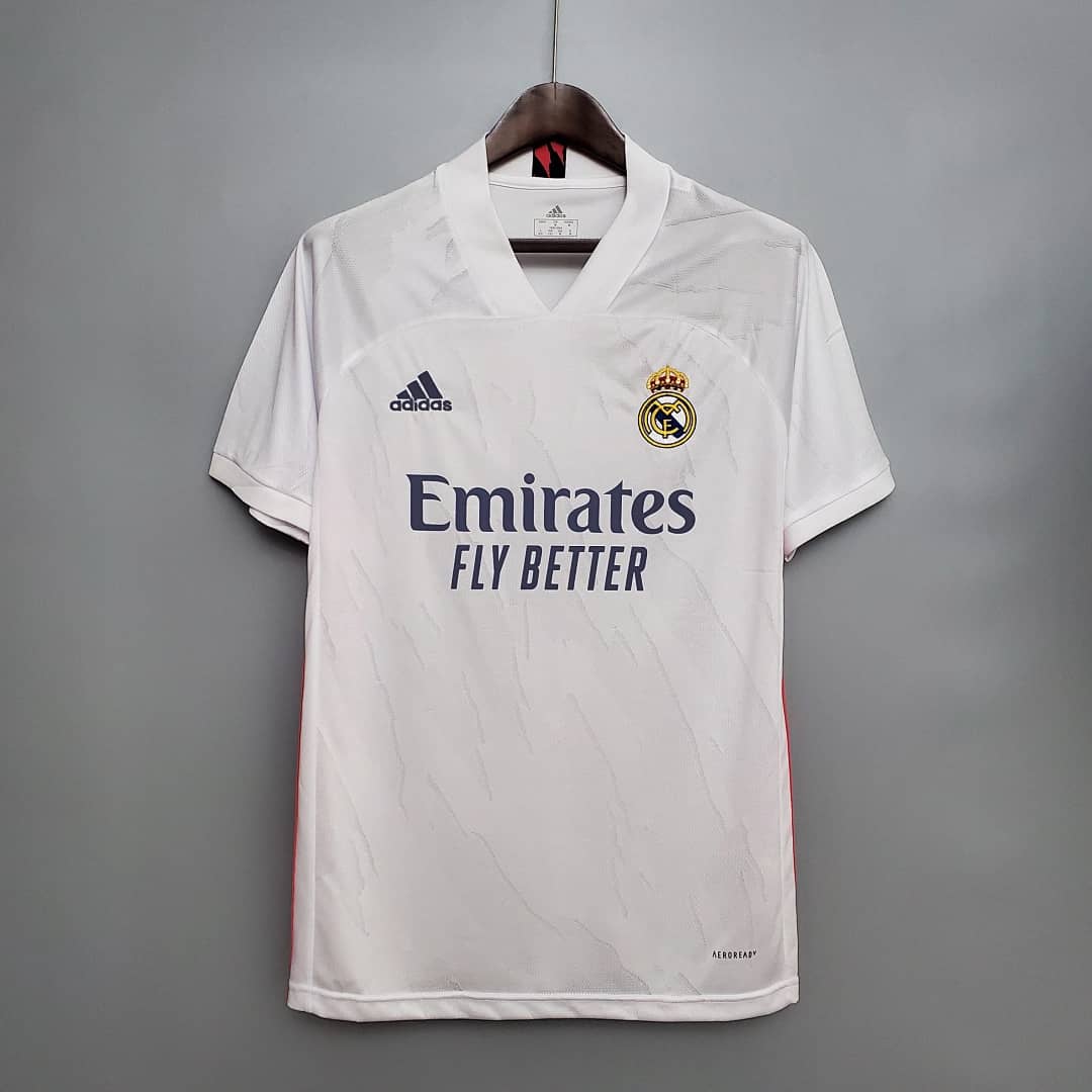 Camisola Principal do Real Madrid 2020/2021