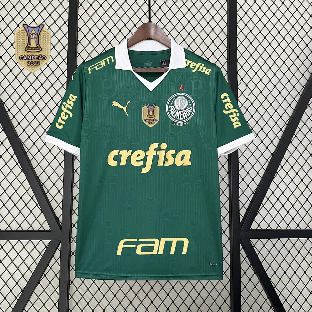 Camisola Principal do Palmeiras 2024/2025 Todos Patrocinadores