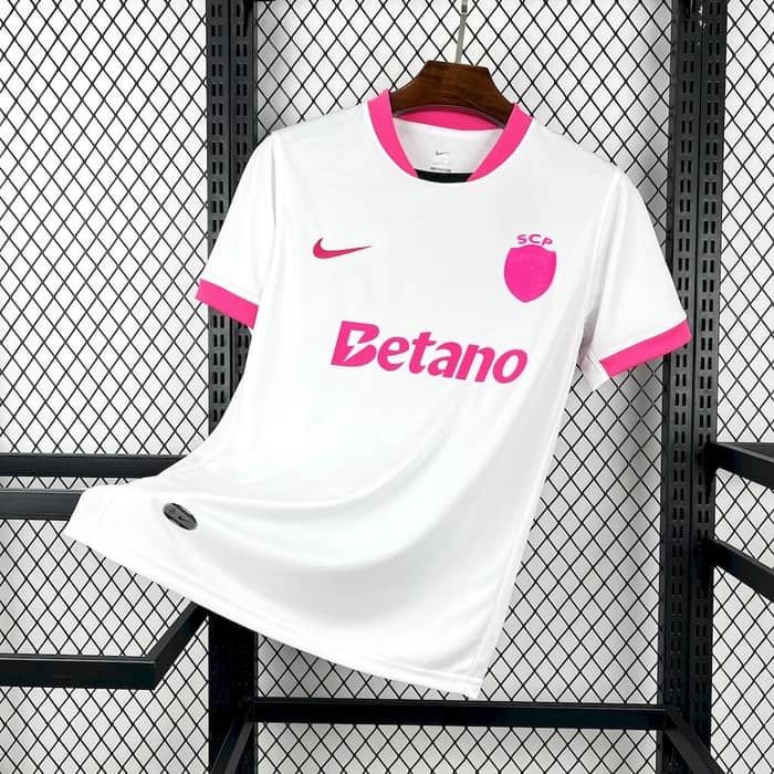 Camisola Sporting C.P. Outubro Rosa 2025