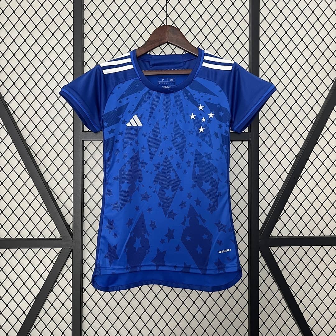 Camisola Principal do Cruzeiro 2024/2025 (Mulher)