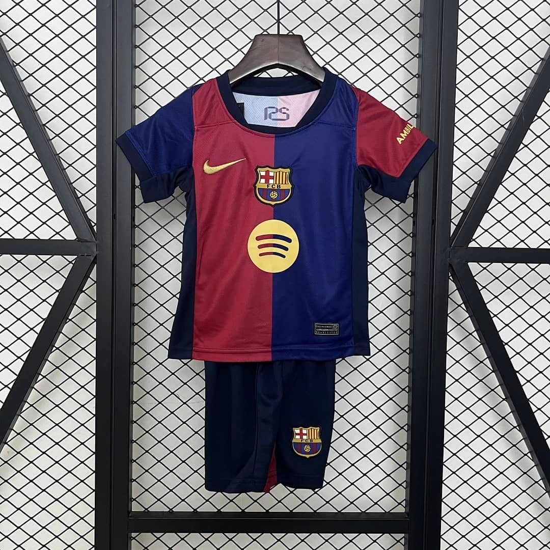 Kit Crianca FC Barcelona Principal 2024/2025