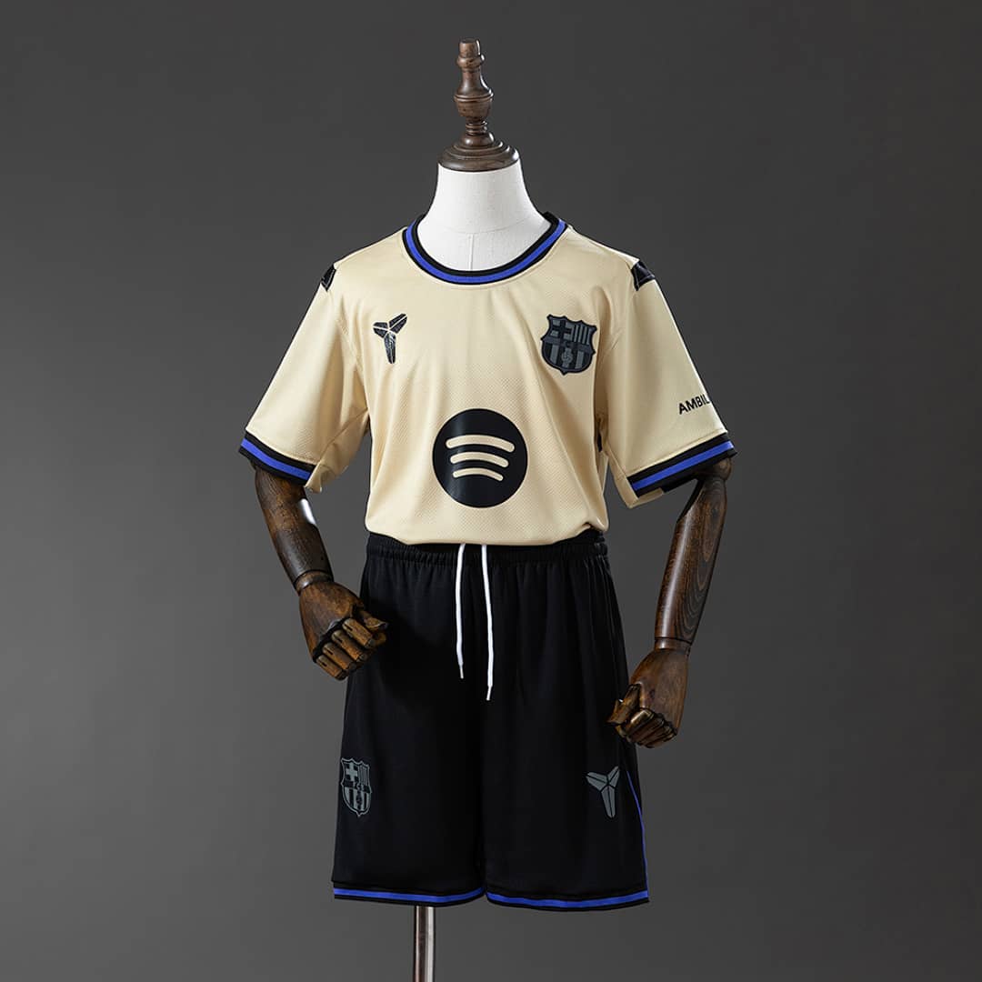 Kit Crianca FC Barcelona Alternativa 2025/2026