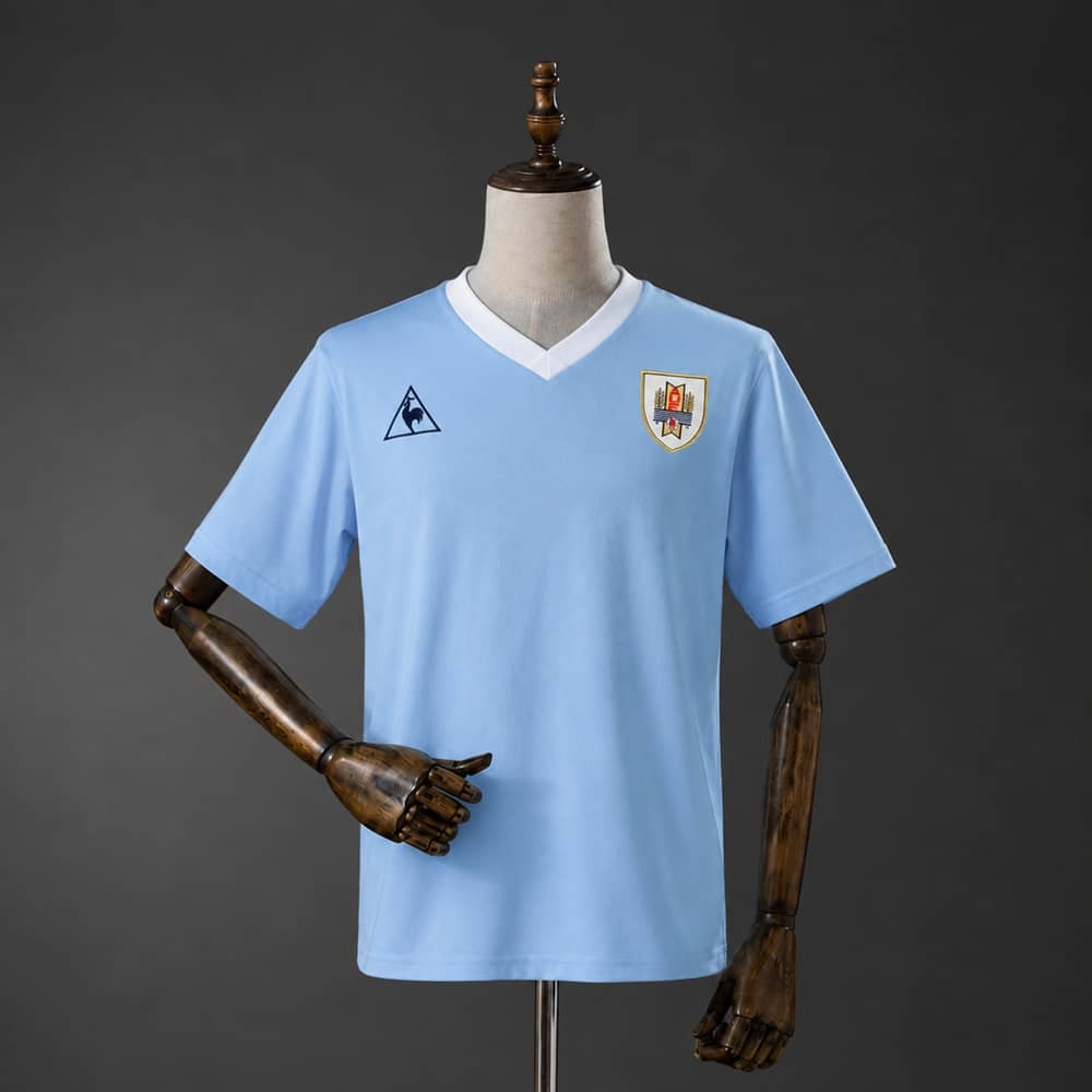 Camisola Uruguai 1986 Principal Retro