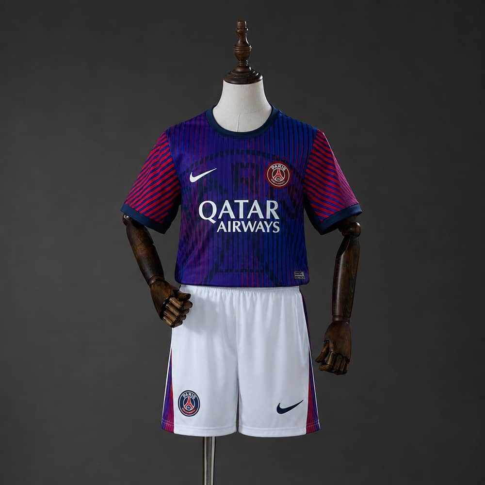 Kit Criança PSG 2026/2027 Pré-Jogo