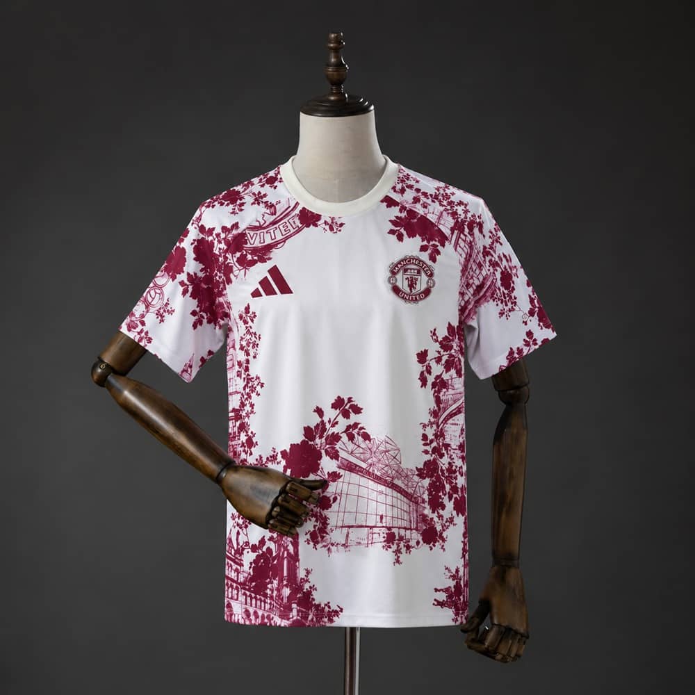 Camisola Manchester United 2026/2027 Especial Vermelha e Branca