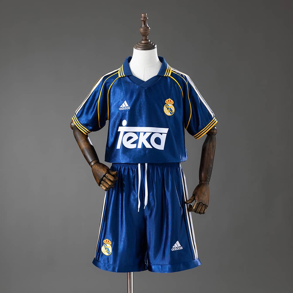 Camisola Terceira Retro Real Madrid 1998/2000 Criança