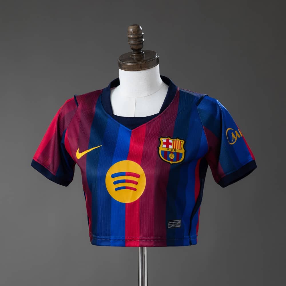 Camisola FC Barcelona 2026/2027 Principal Crop - Mulher