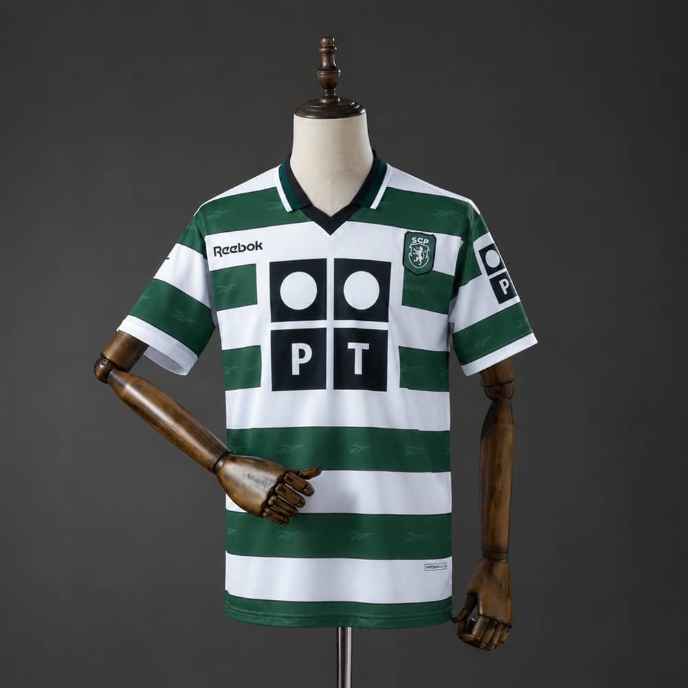 Camisola Retro Sporting CP 2000/01 Principal