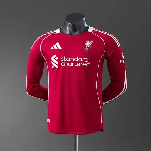 Camisola Liverpool Principal manga-longa jogador 2025/26