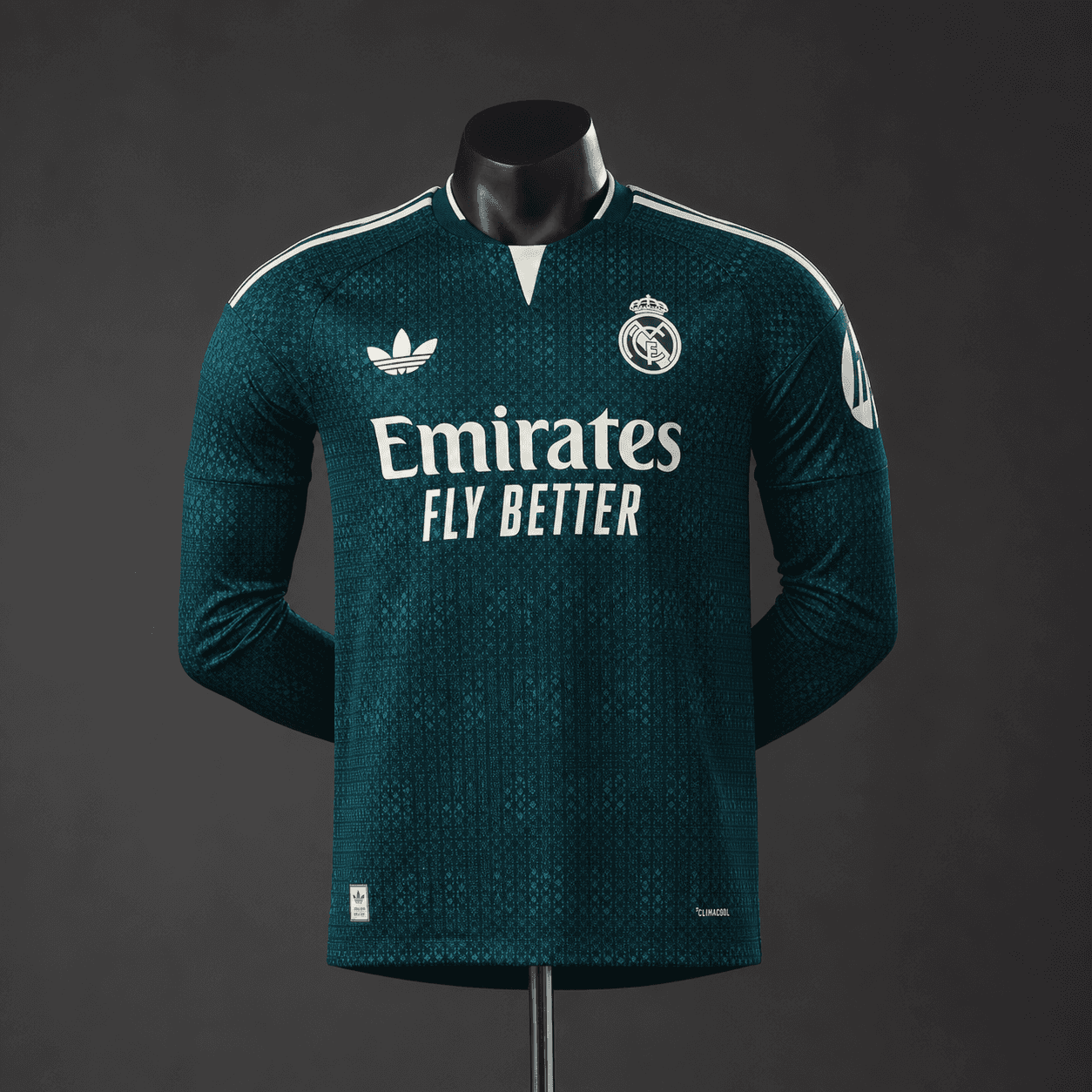 Camisola Real Madrid 2026/2027 Alternativa Manga Comprida Versão Jogador