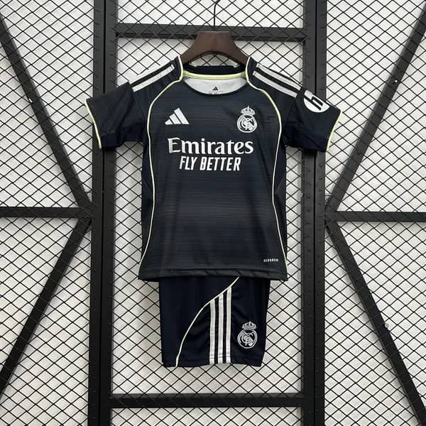 Kit Criança Real Madrid Alternativo 2025/26