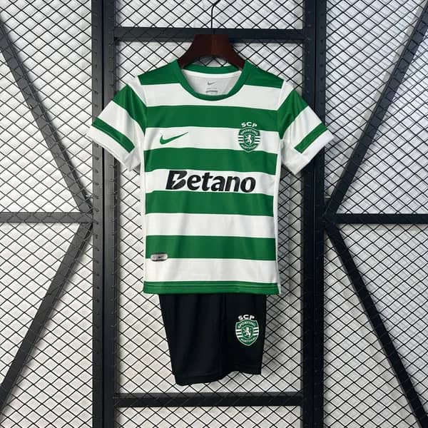 Kit Criança Sporting Principal 2025/26