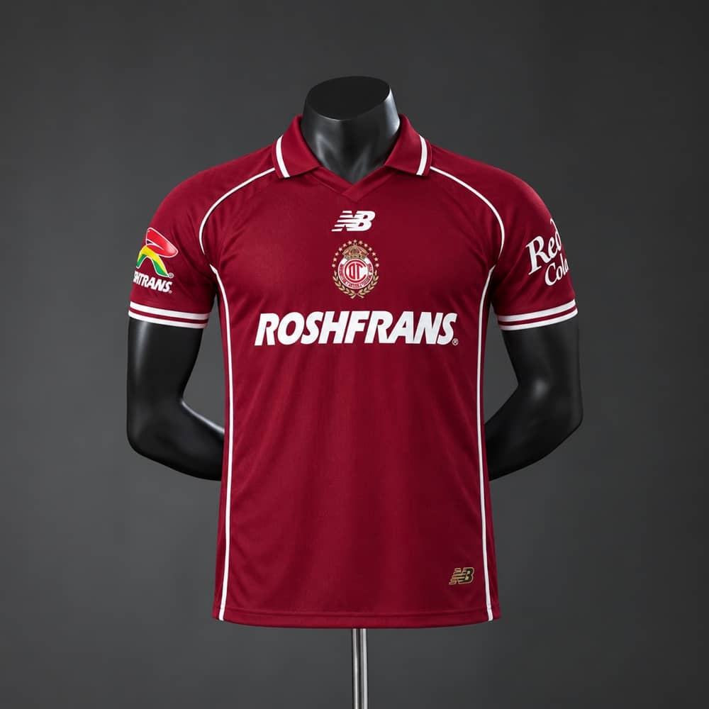 Camisola Principal Toluca 2026/2027 (Versão Jogador)