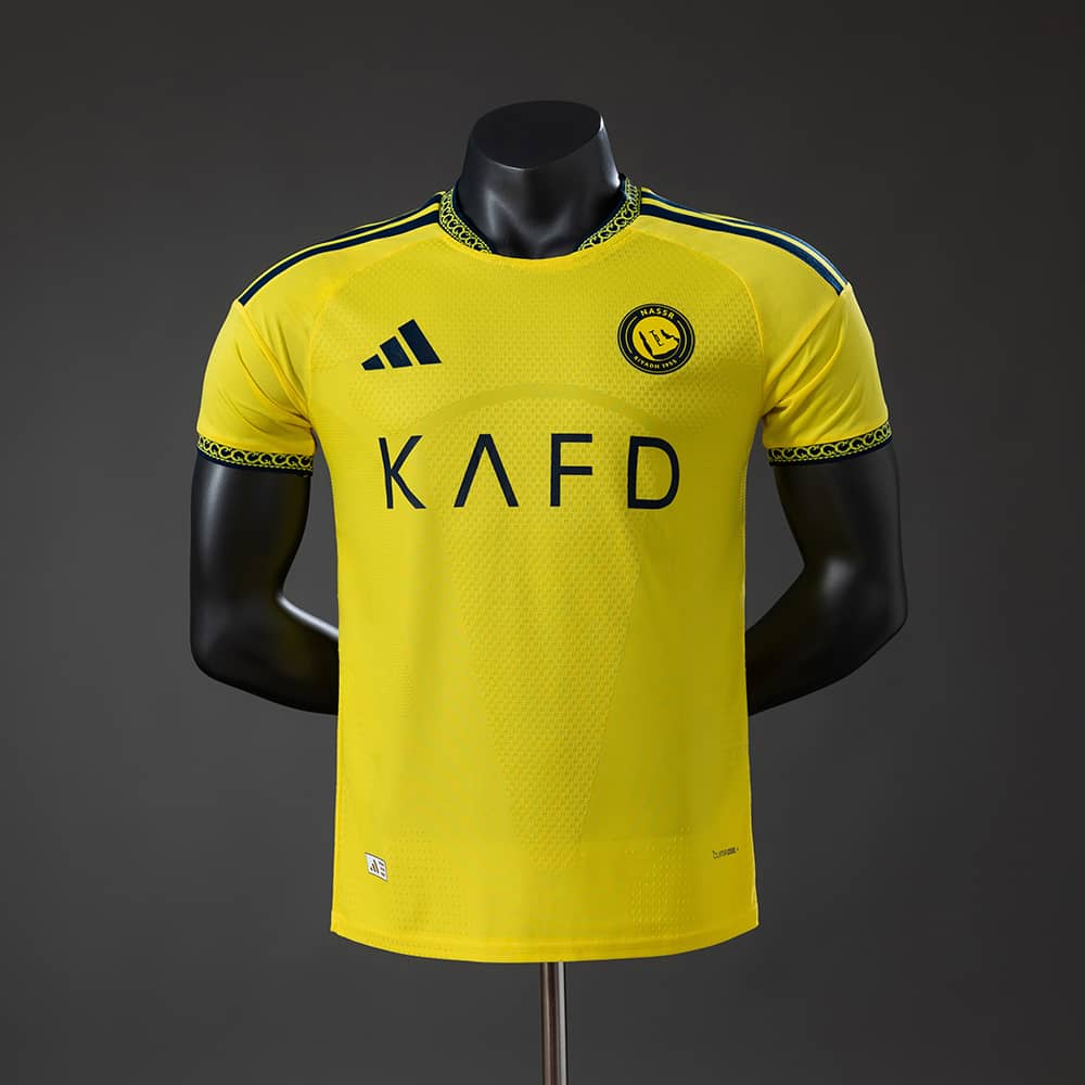Camisola Al Nassr 2026/2027 Equipamento Principal Versão Jogador
