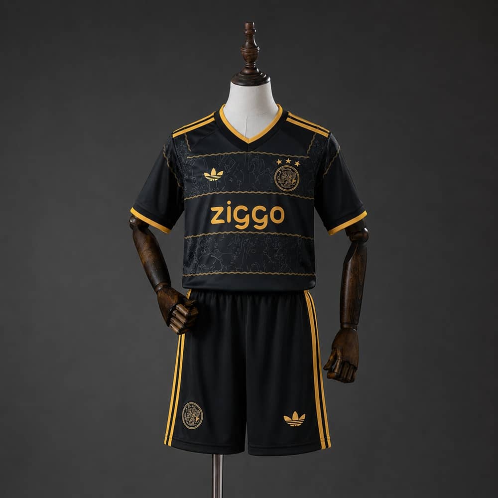 Kit Criança Ajax 2026/2027 Alternativo