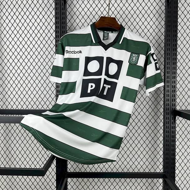 Camisola Retro Sporting CP 2000/01 Principal