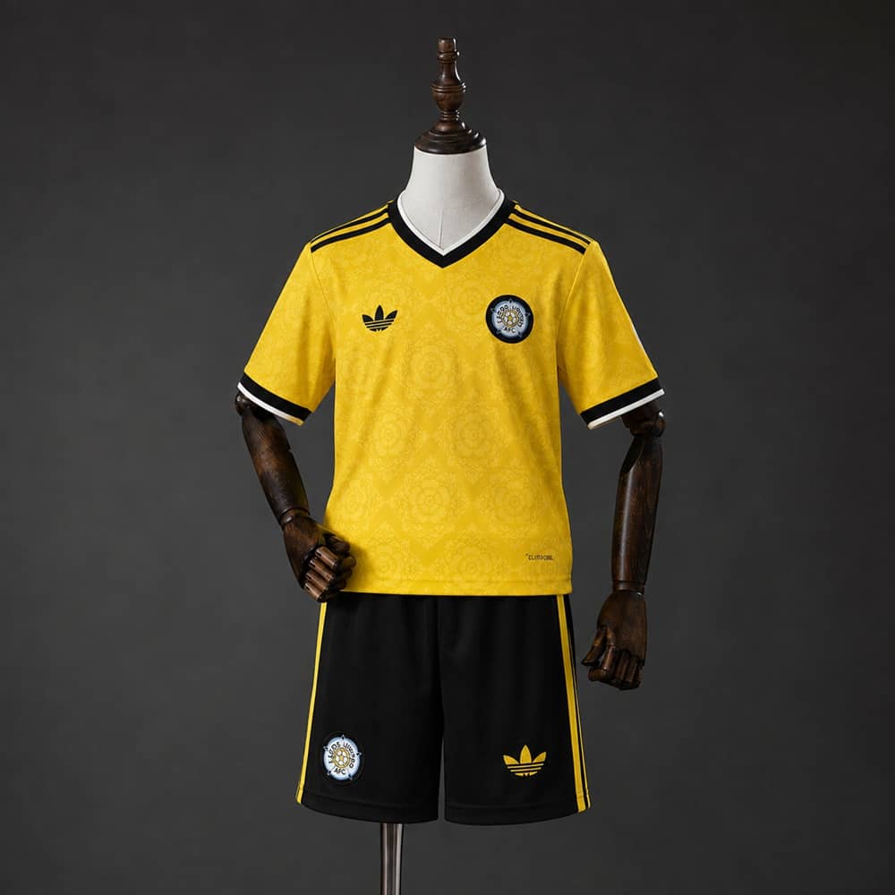 Kit Criança Leeds United 2026/2027 Alternativo