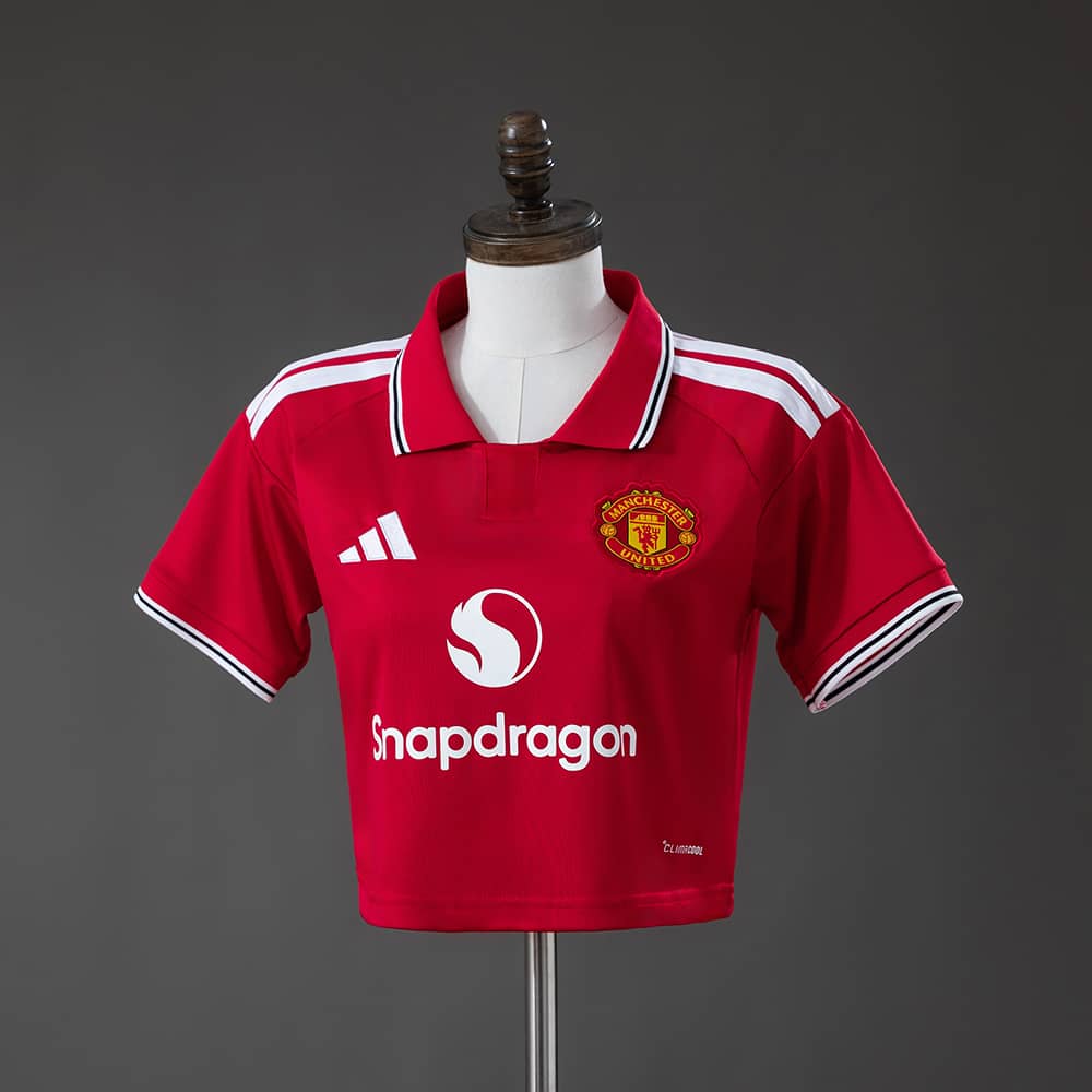 Camisola Manchester United 2026/2027 Principal Feminina Crop