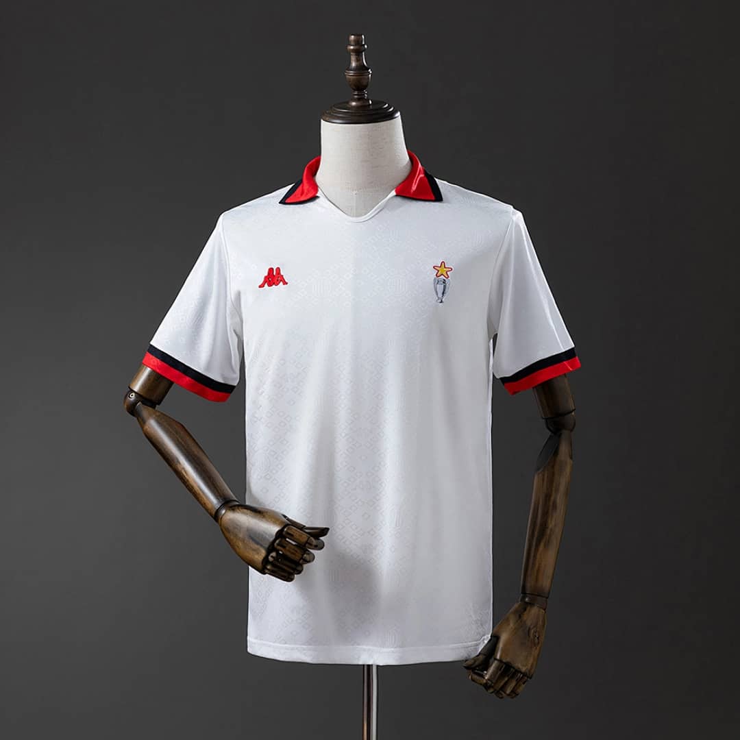 Camisola Alternativa do AC Milan 1989/1990 (Retro)