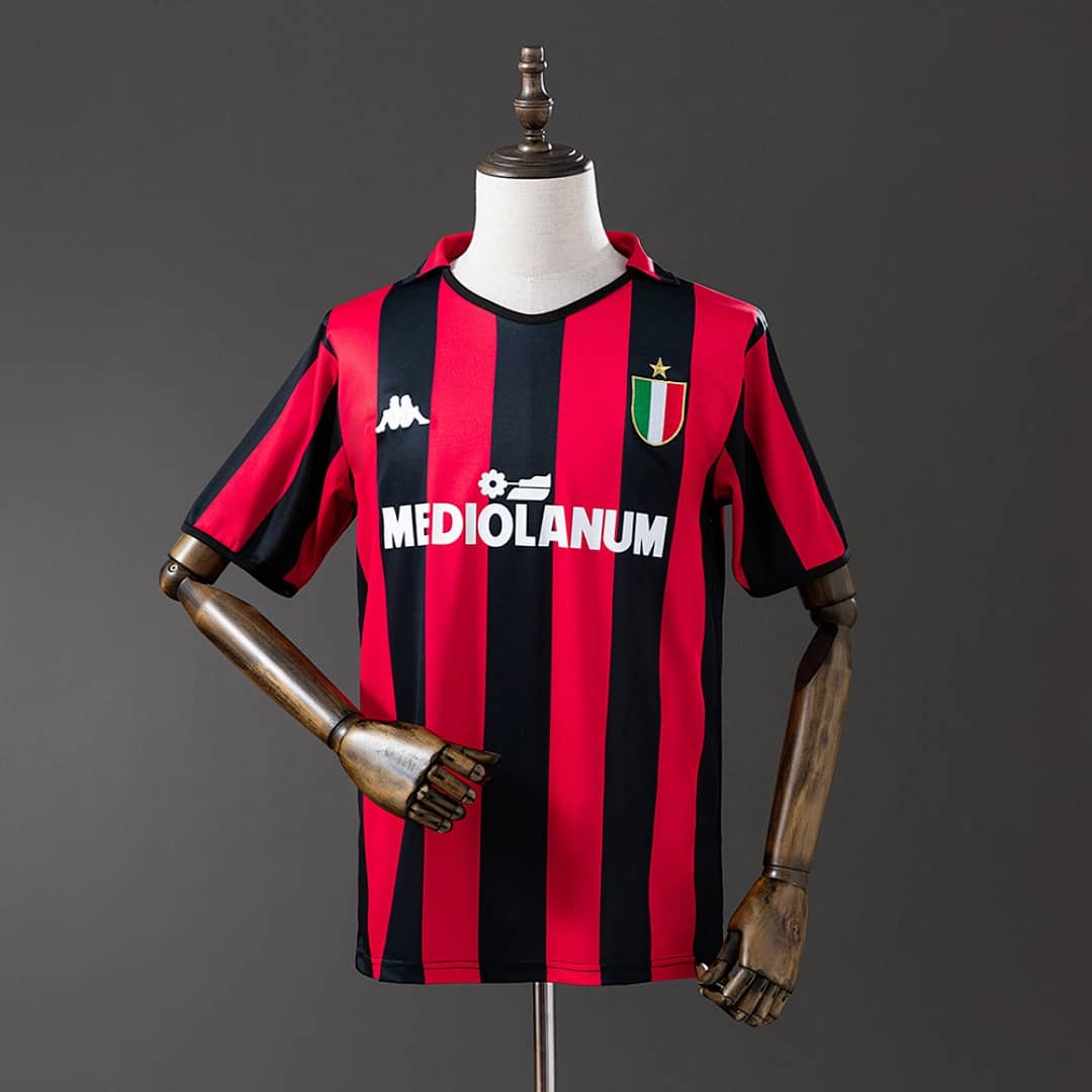 Camisola Principal do AC Milan 1988/1989 (Retro)
