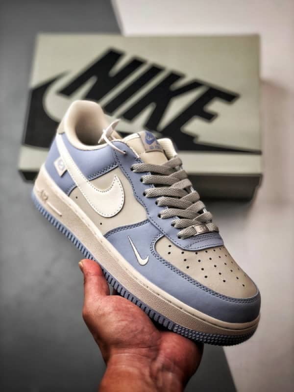 Air Force 1 '07 Low Cinzento e Azul