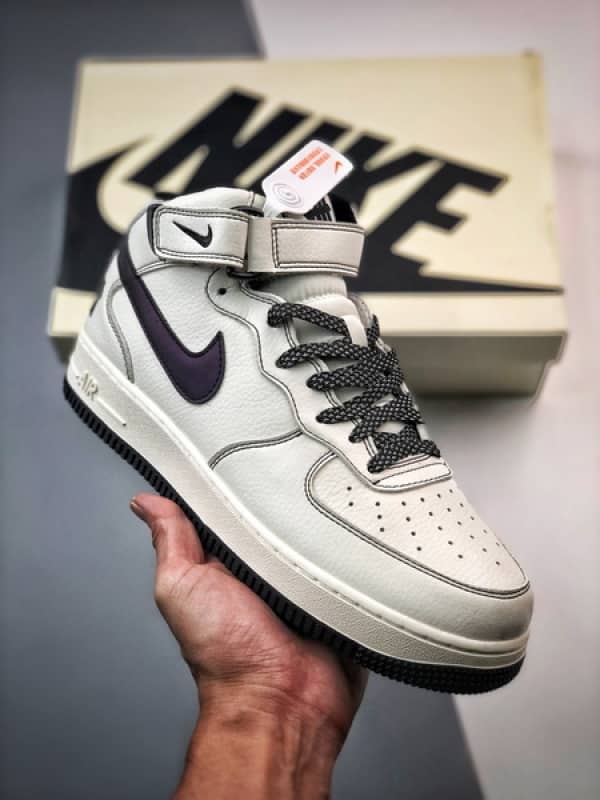 Air Force 1 07 Mid Cinco Faixas Colaboracao Personalizado