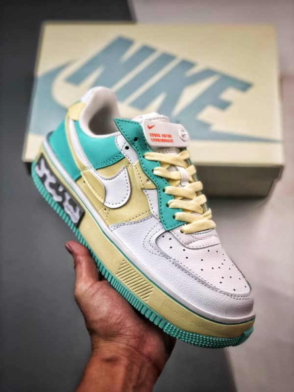 Air Force 1 Fontanka Desconstruido Gelo e Limao
