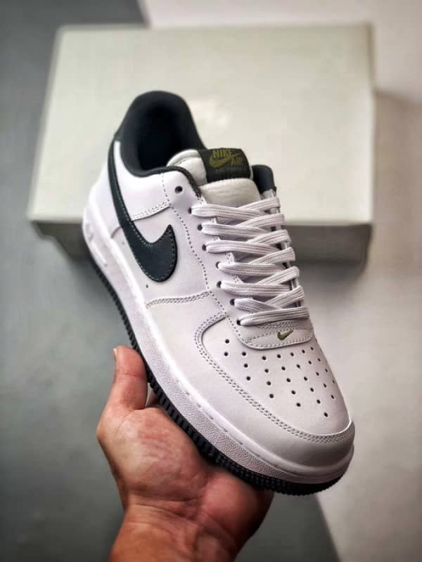 Air Force 1 Low Branco e Verde Escuro