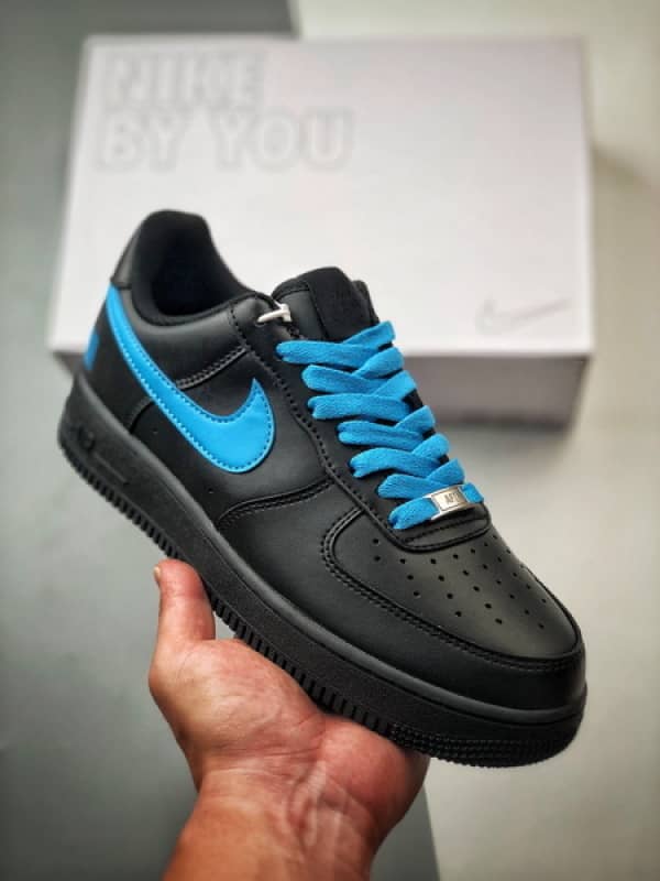 Air Force 1 Low 'By You' Preto e Azul