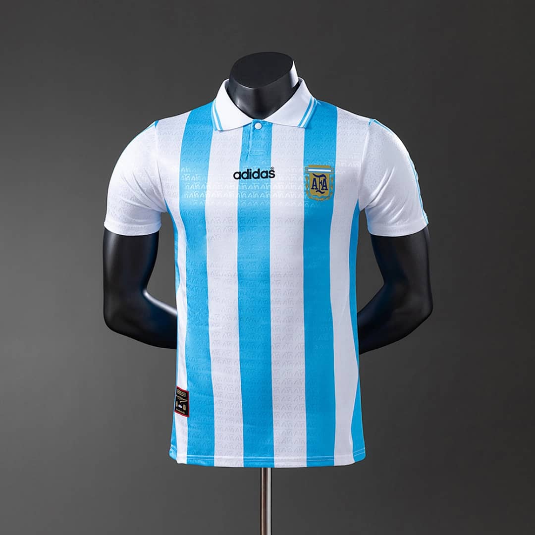Camisola Principal da Argentina 1994 (Versao Jogador)