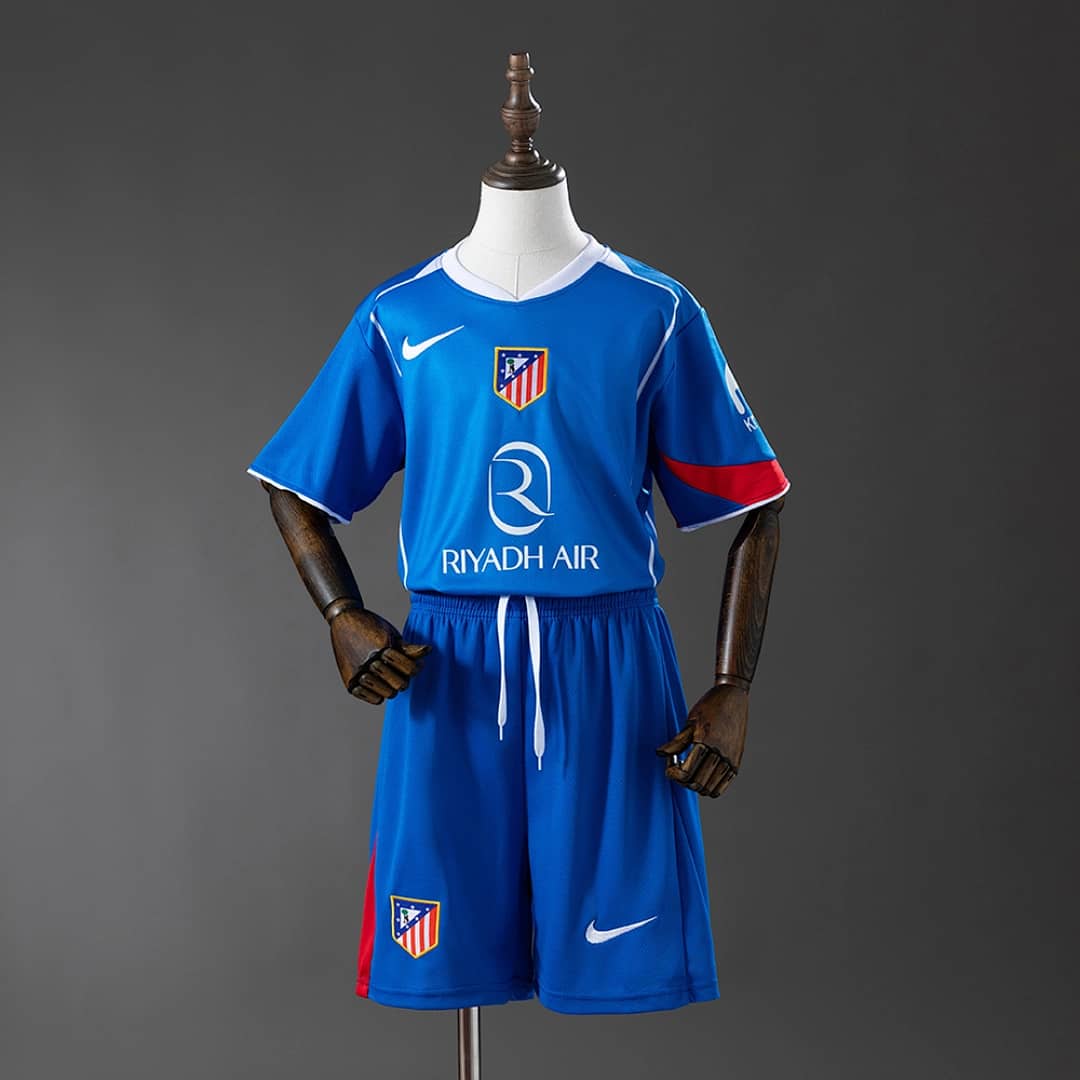 Kit Crianca Atletico Madrid Terceira 2025/2026