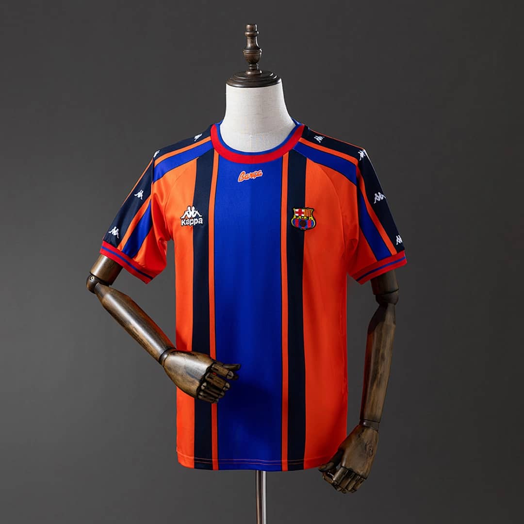 Camisola Alternativa do FC Barcelona 1997/1998 (Retro)