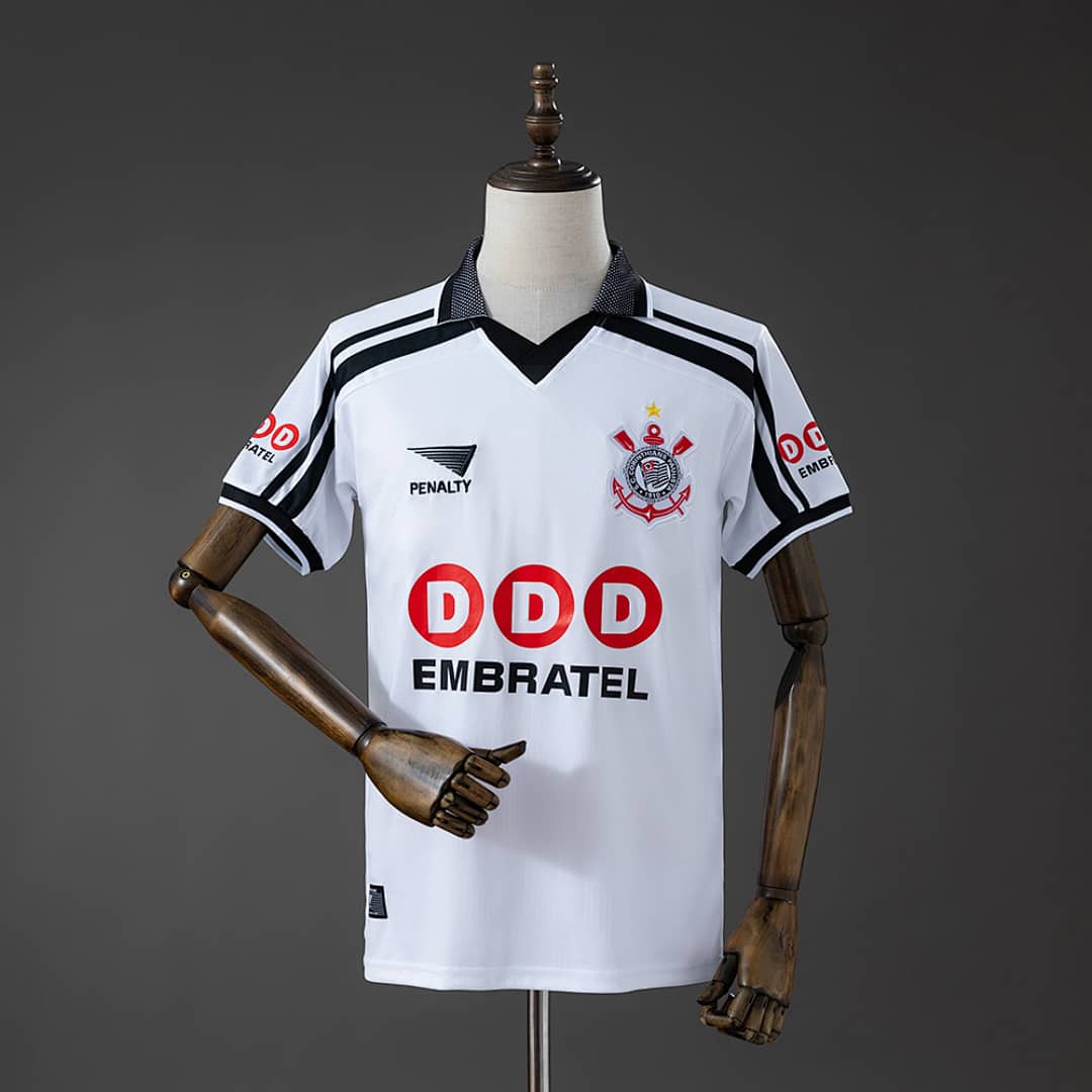 Camisola Principal Corinthians 1998/1999 Retro