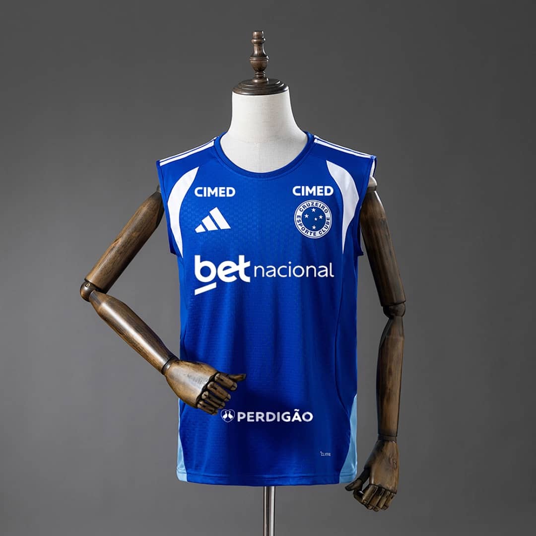 Camisola Cruzeiro 2026/2027 Todos Patrocinadores (Colete)