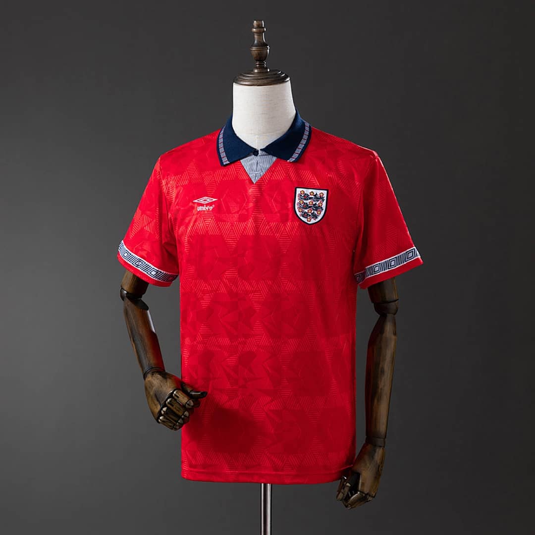 Camisola Alternativa da Inglaterra 1990 (Retro)