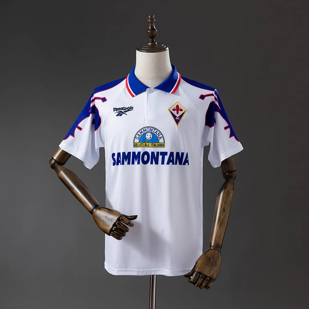Camisola Alternativa da Fiorentina 1995/1996 (Retro)