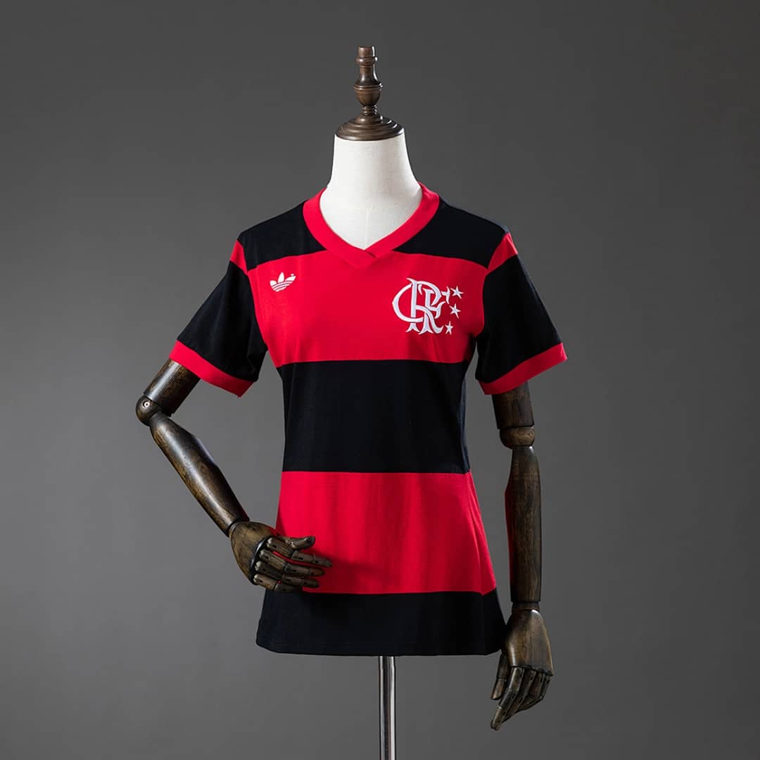 Camisola Retro Feminina Flamengo 1981
