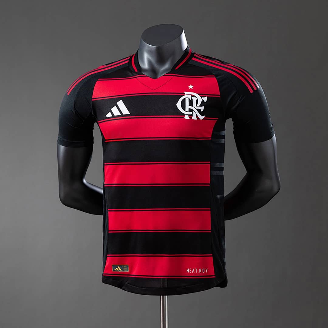 Camisola Principal do Flamengo 2025/2026 (Versao Jogador)