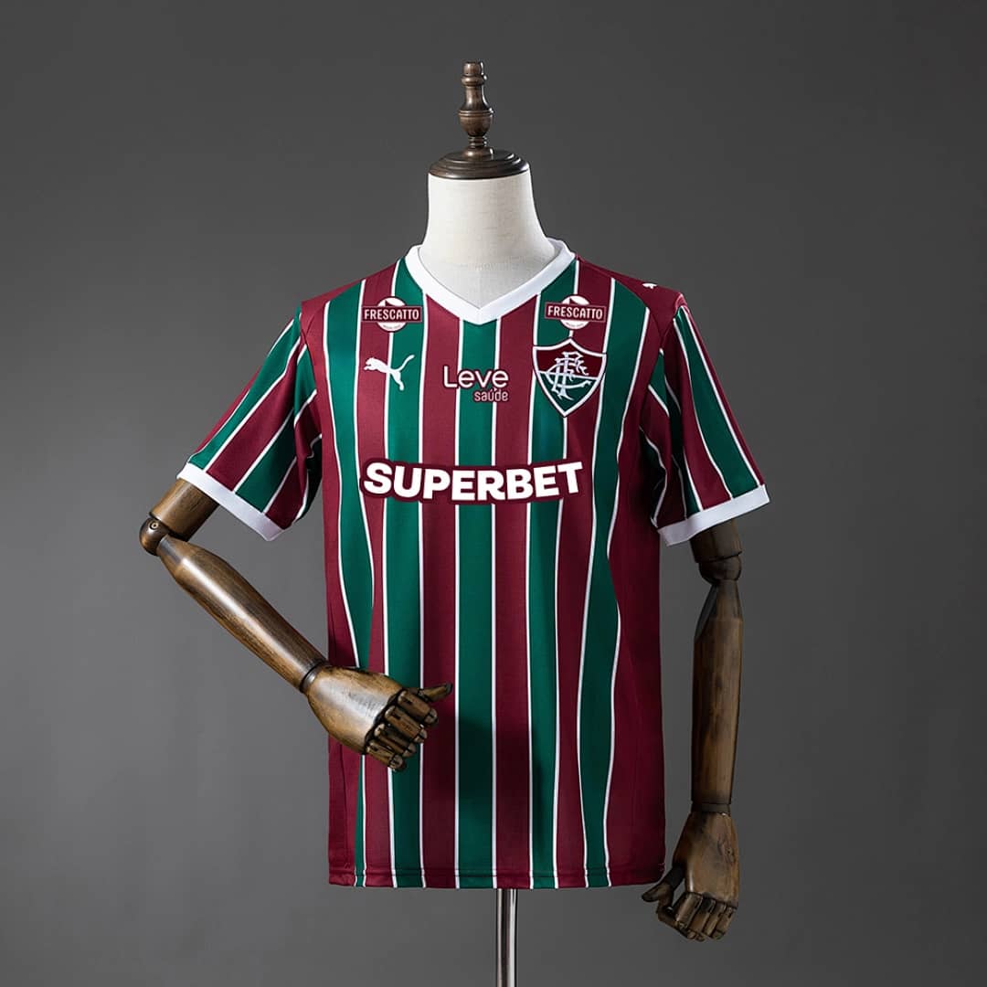 Camisola Principal do Fluminense 2026/2027 Todos Patrocinadores