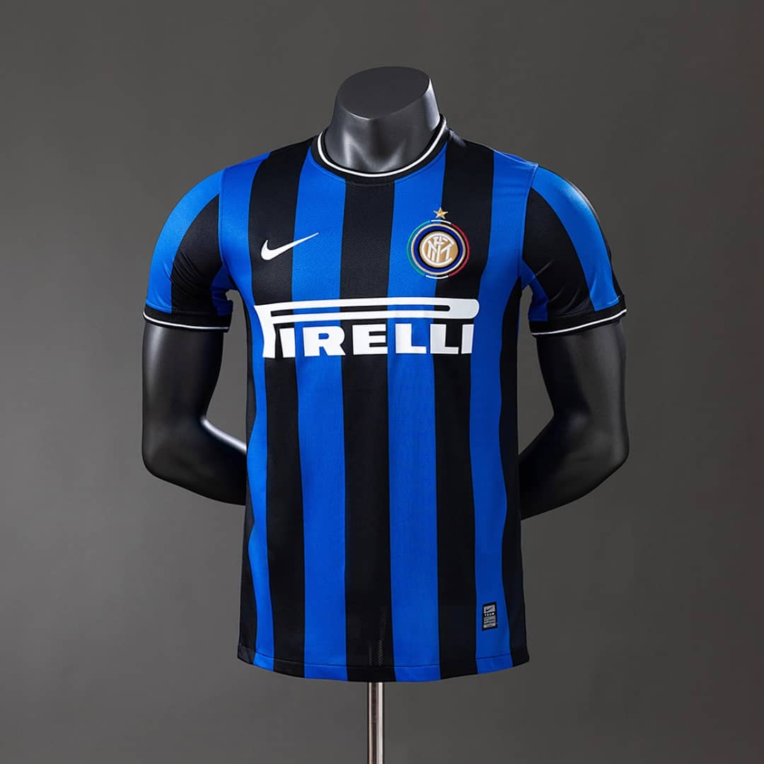 Camisola Principal do Inter Milan 2009/2010 (Retro, Versao Jogador)