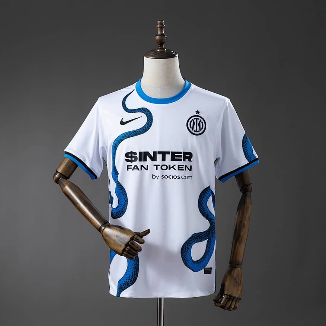 Camisola Alternativa do Inter Milan 2021/2022 (Retro)