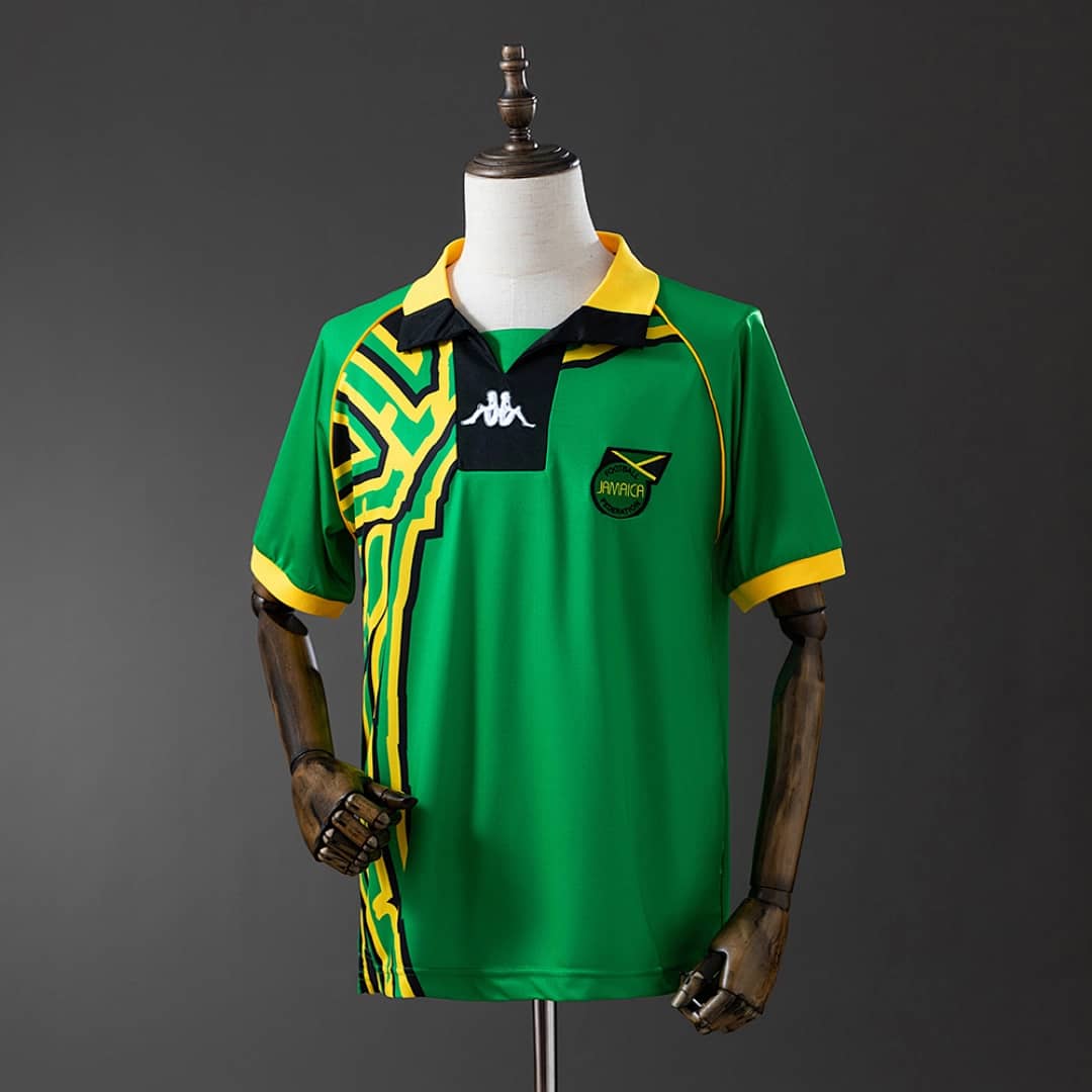 Camisola Alternativa da Jamaica 1998