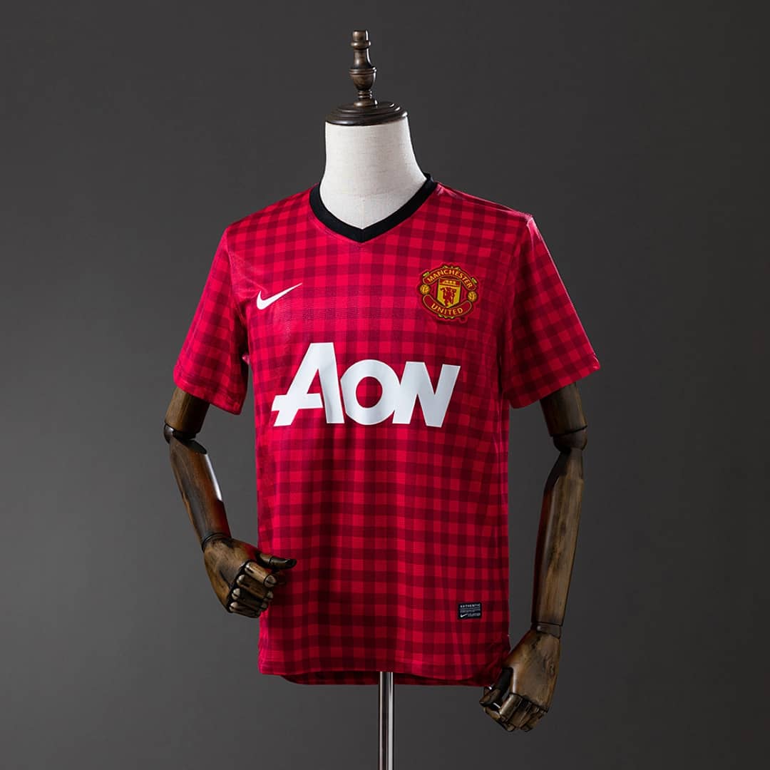 Camisola Principal do Manchester United 2012/2013 (Retro)