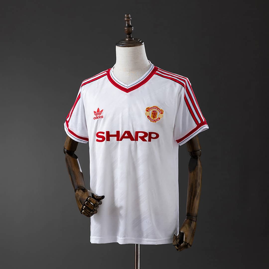 Camisola Alternativa do Manchester United 1986 (Retro)